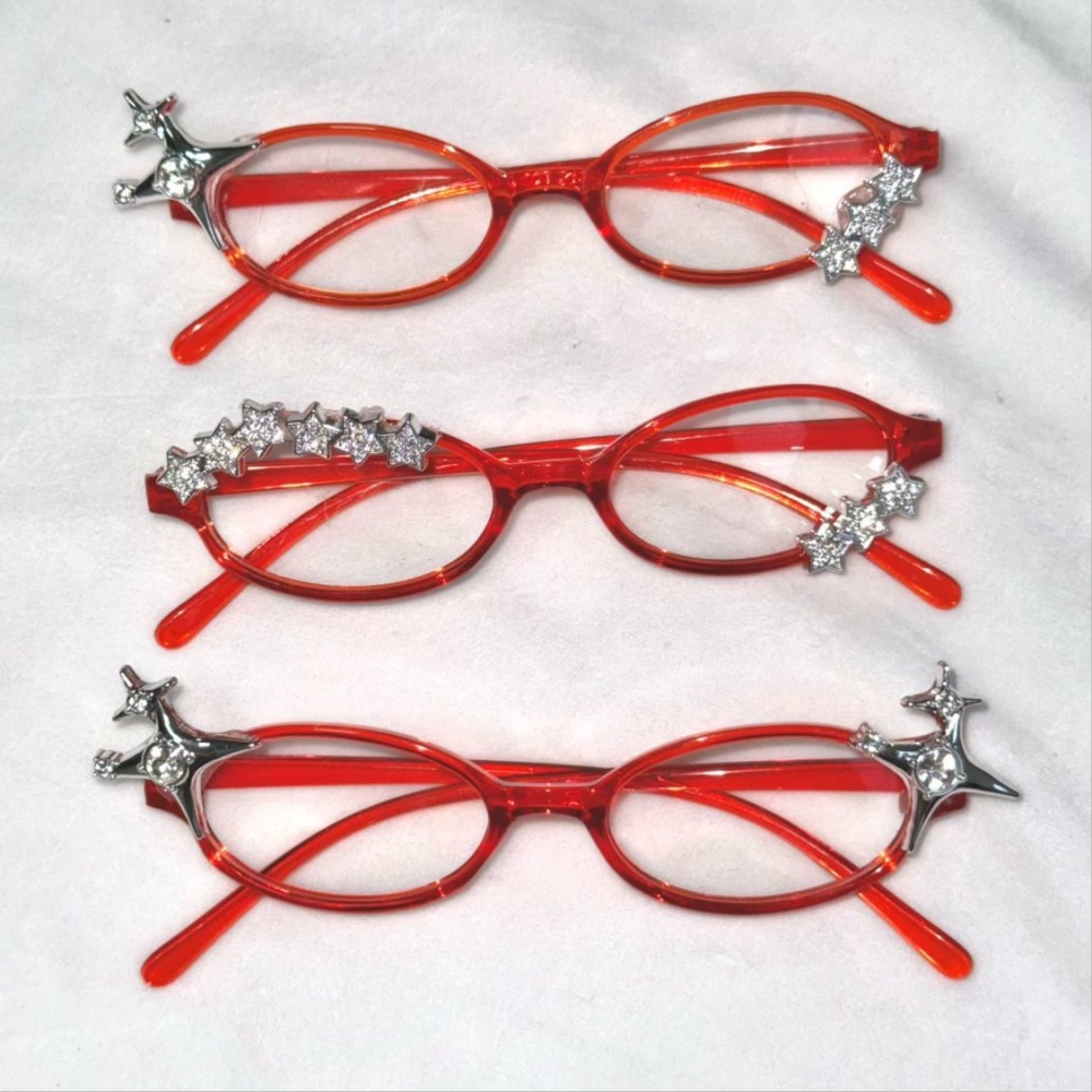 Sunglasses Cat Eye - Y2K Stern-Strass-Katzenaugen-Dekor-Brille, Gothische Süße Cosplay-Party-Mode-Fotorequisite, Subkulturelle