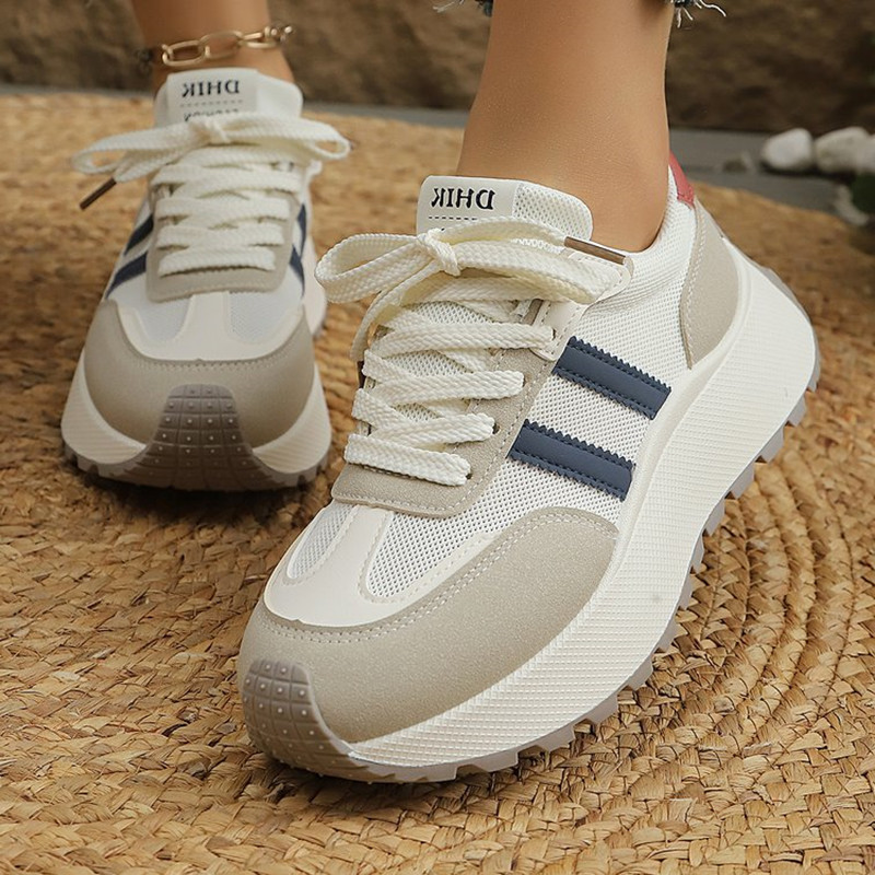 Wedge Espadrille Women - Mode atmungsaktives Mesh sportlich lässig Damen