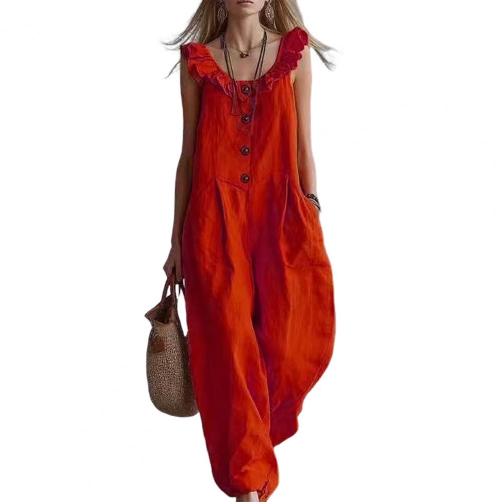 Damen-Overall, atmungsaktiv, e – Jumpsuit Linen Relaxed Bewertung und Preis