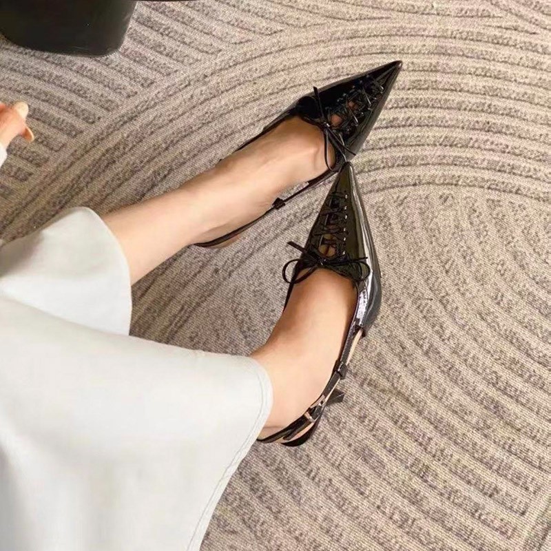 Europäischer Stil Spitze High  – Sandal Strappy Heeled Bewertung und Preis