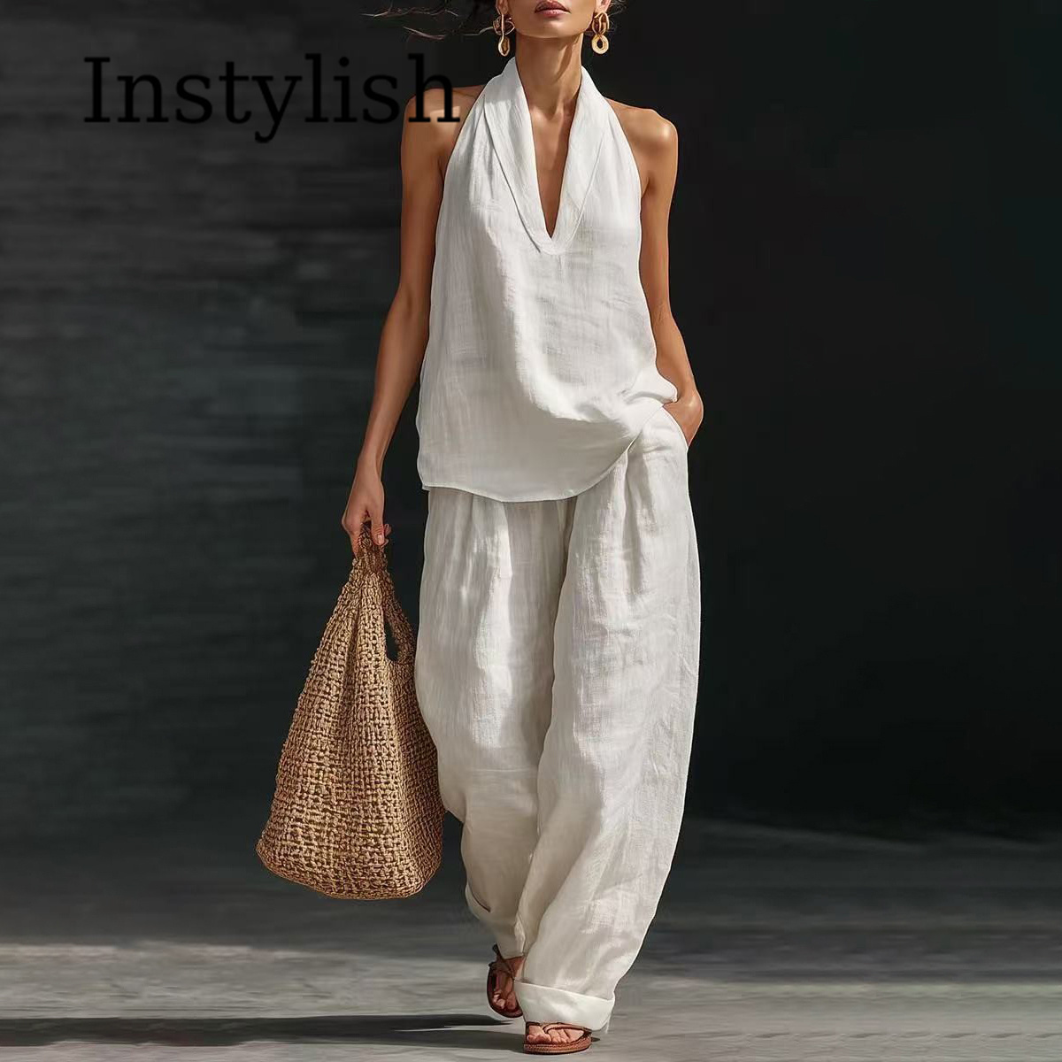 Sommerliches Damen-Freizeit-Se – Linen Pant Wide Bewertung und Preis