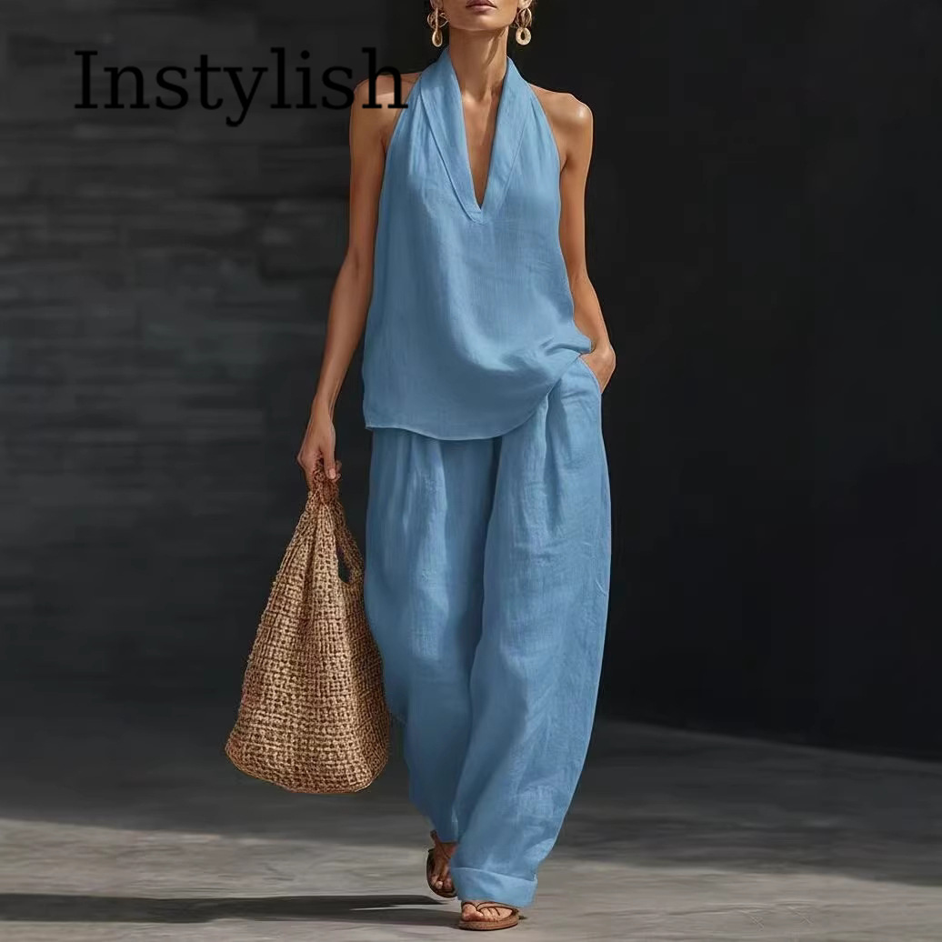 Sommerliches Damen-Freizeit-Se – Linen Pant Wide Bewertung und Preis