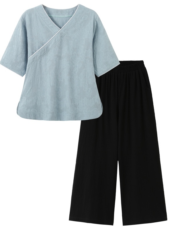Neues chinesisches Kunsthandwe – Linen Pant Wide Bewertung und Preis