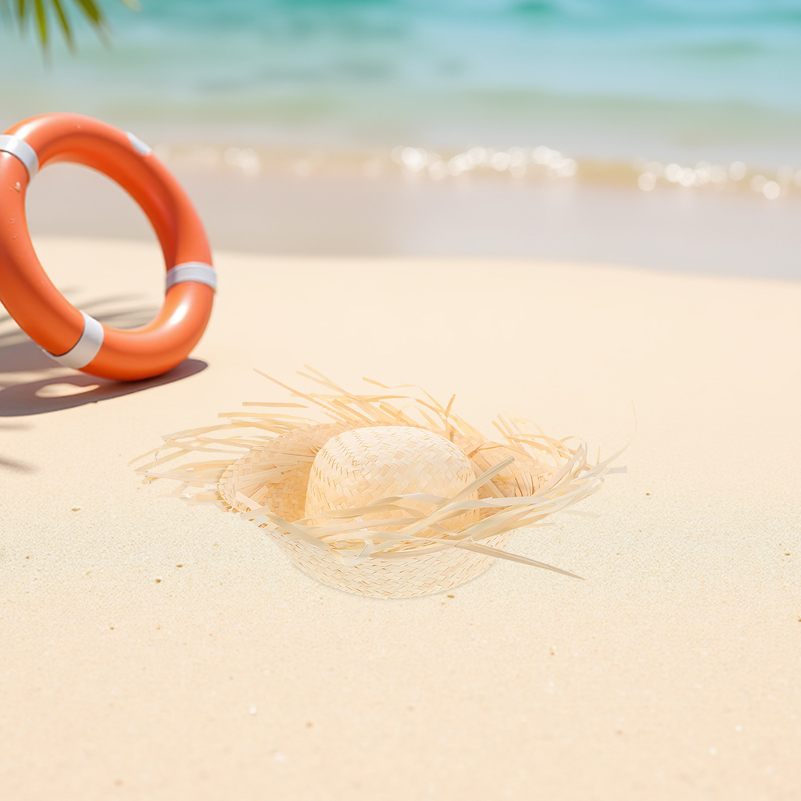 2 Stück Hawaiianischer Strohhu – Hat Floppy Wide Bewertung und Preis